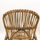 1960s rattan rocking chair