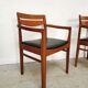 Set de 4 chaises scandinaves vintage teck