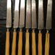 Lot de 7 couteaux lame en acier