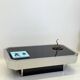 Table basse chromée DLG “Willy Rizzo”, Italie, 1970s