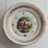 Assiettes porcelaine Fragonard vintage