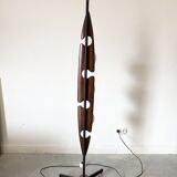 vintage Reggiani 3 opaline floor lamp, 1960