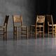 "Bauche" Dining Chairs by Charlotte Perriand for Steph Simon, France, 1950s