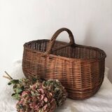 Old wicker basket