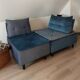 1 lot de 2 fauteuils design modulaires