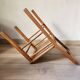 Chaise enfant vintage en bois