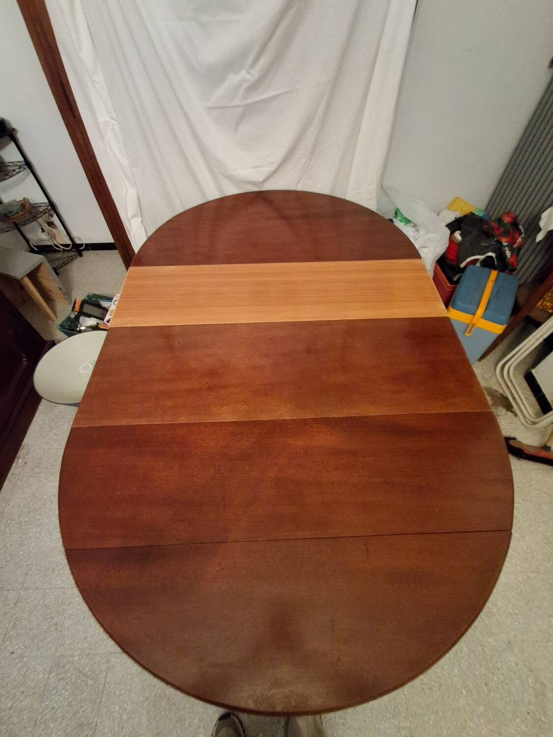 Solid mahogany dining table