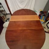 Solid mahogany dining table
