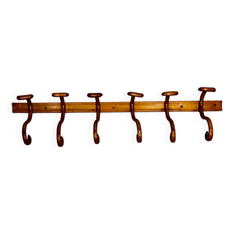 Wall coat rack