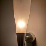 Etched Glass Sconce No. 1537 by Pietro Chiesa for Fontana Arte, Italy