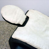 Chaise longue on wheels, Italian production, 1980s