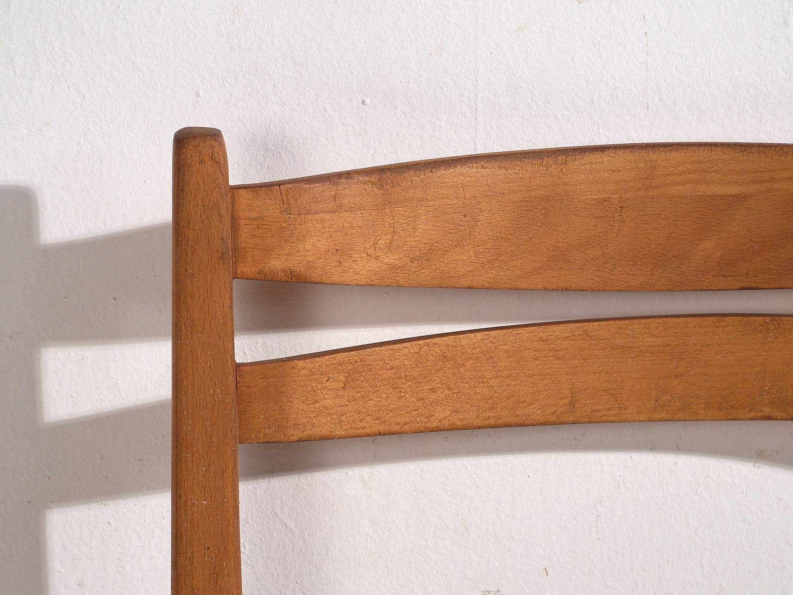 Antique rattan chair (c.1920) #7