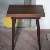 Table vintage, table bois, table salon, bout de canapé, table d'appoint