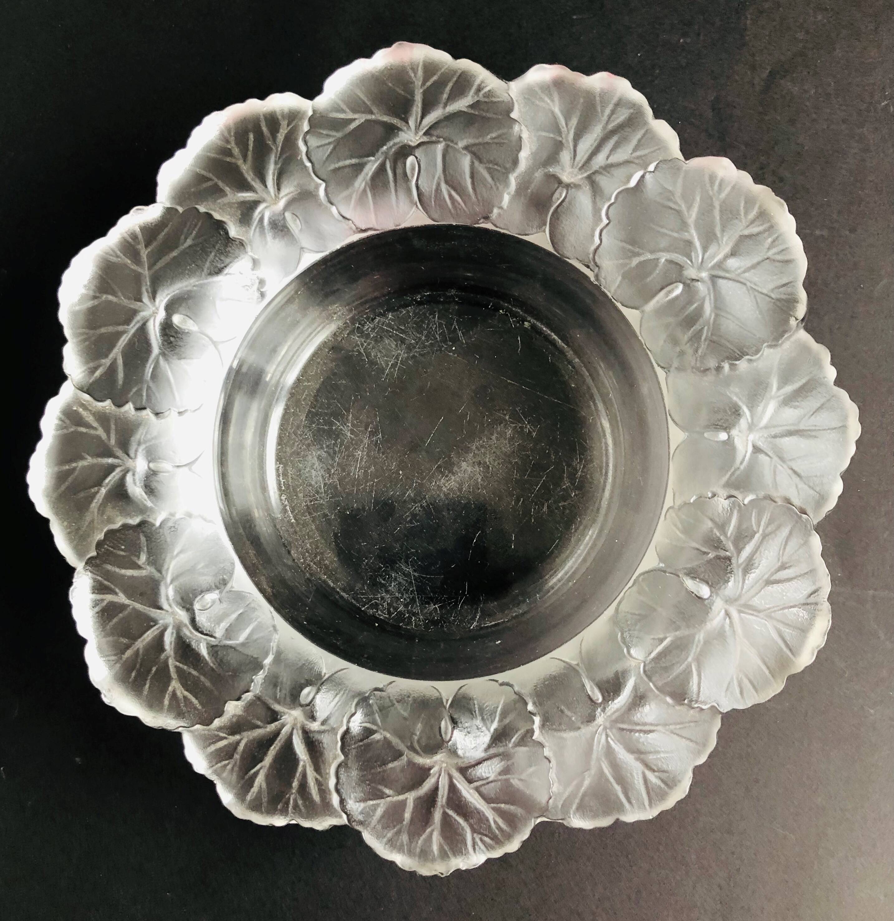 Lalique Water Lily Cup