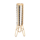 Cylindrical lamp rattan year 1960