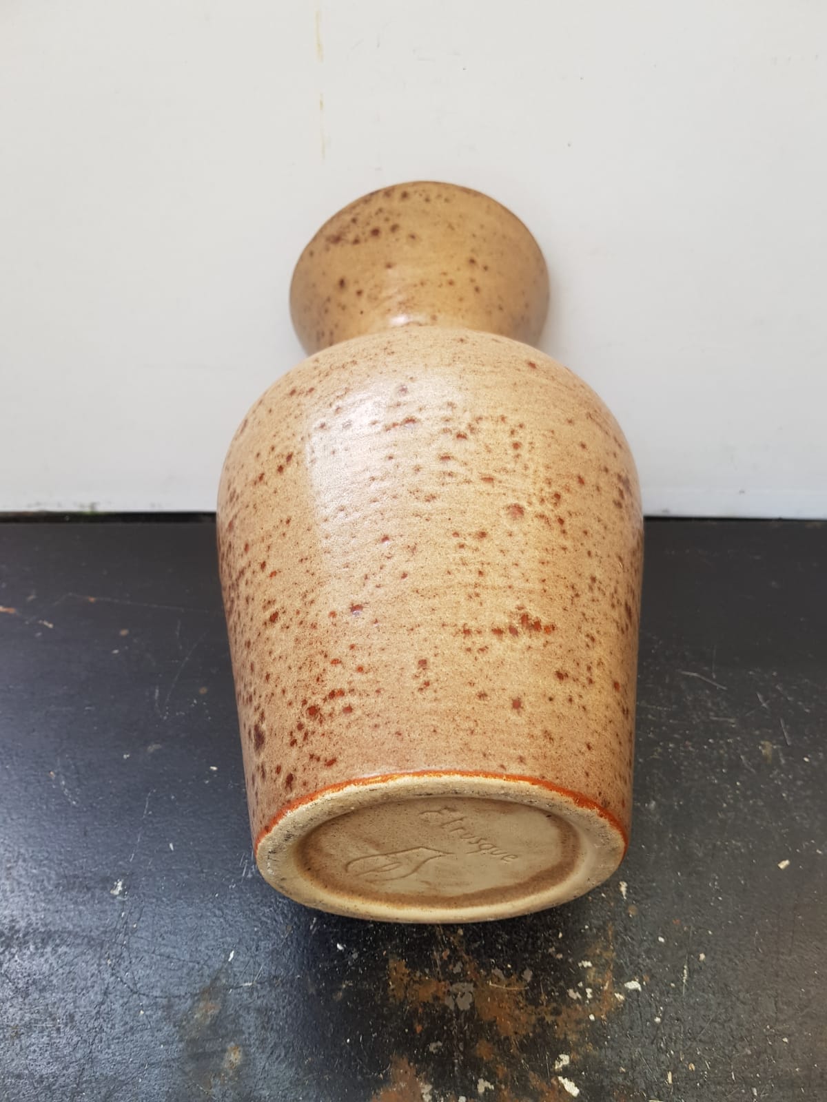 Old etruscan vase ceramic