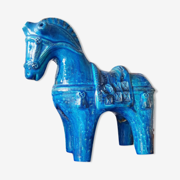 Bitossi "Rimini Bleu" Horse 1960