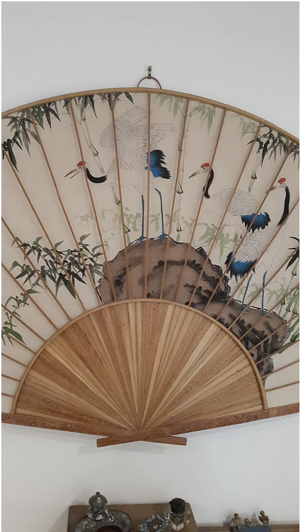 Giant decorative eventail