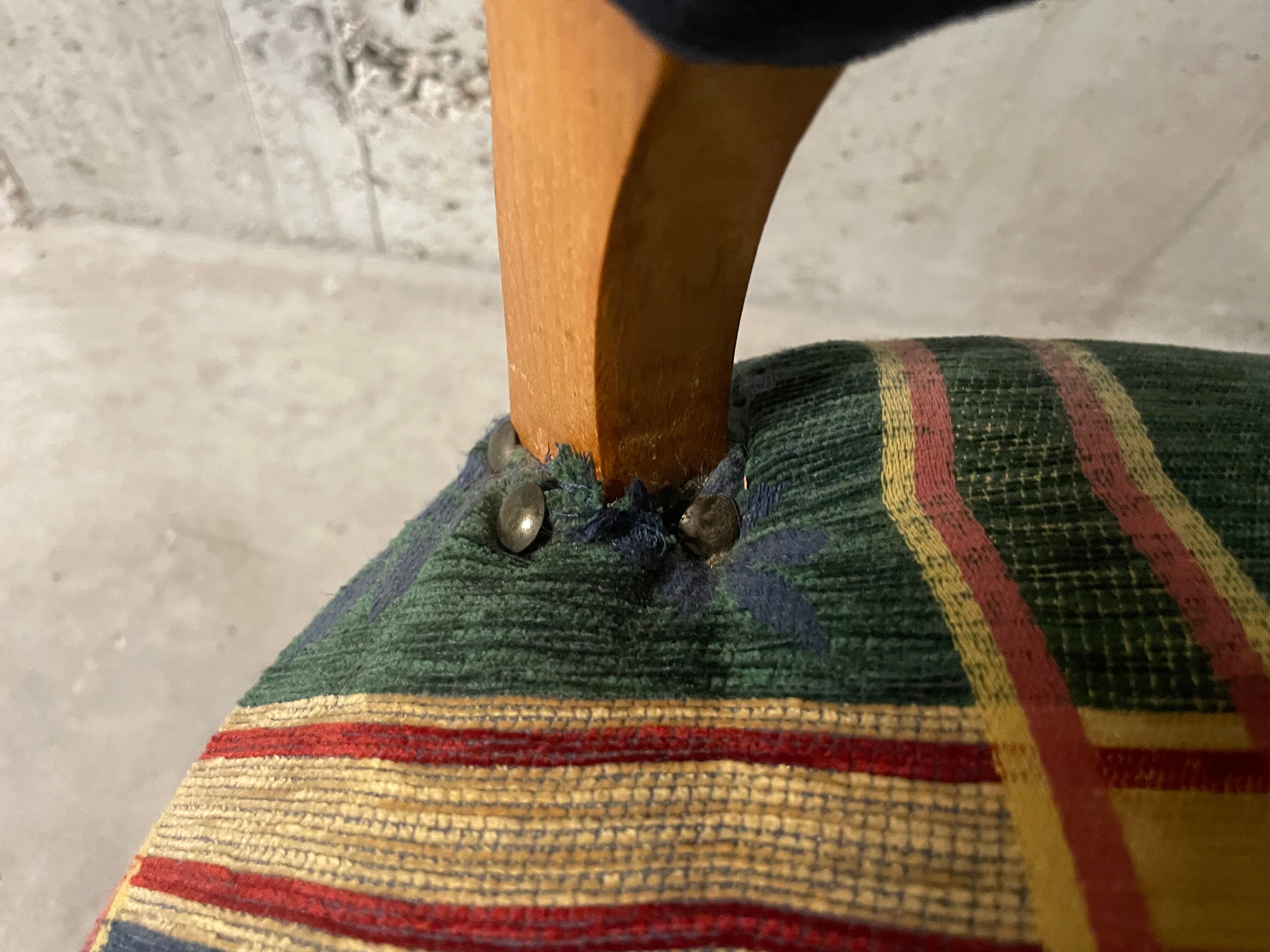 Fauteuil bridge années 50