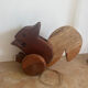 Vintage wooden children's pull toy
