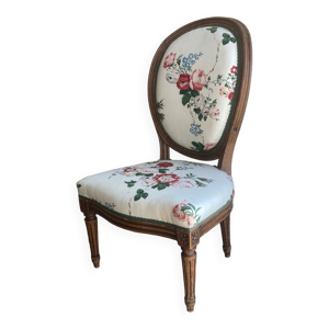 Chaise de nourrice médaillon - louis