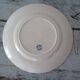 2 flat plates old faience longwy blue russian decoration 263102