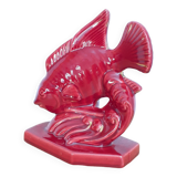 Art deco ceramic fish