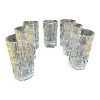 6 verres prefontaines vintage