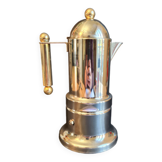 Italian coffee maker in the style "Kontessa OR", Vintage Bauhaus Style