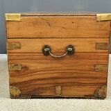 Marine trunk in camphor wood, India – Late 19th century