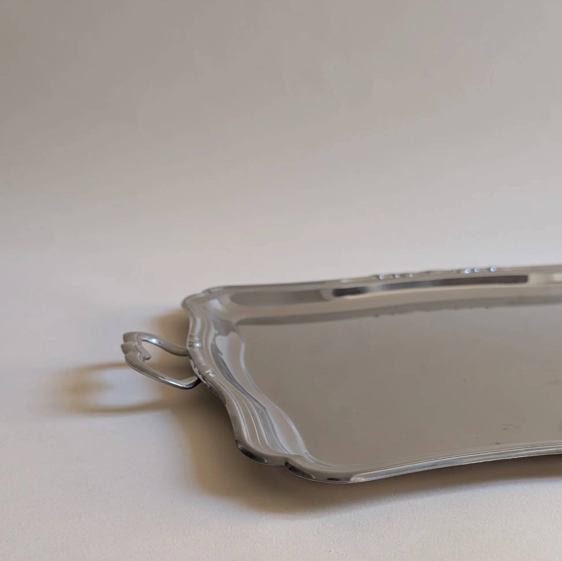 Stainless steel tray