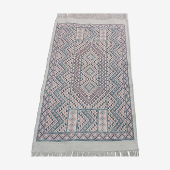 Certified handmade Berber carpet 75x147cm