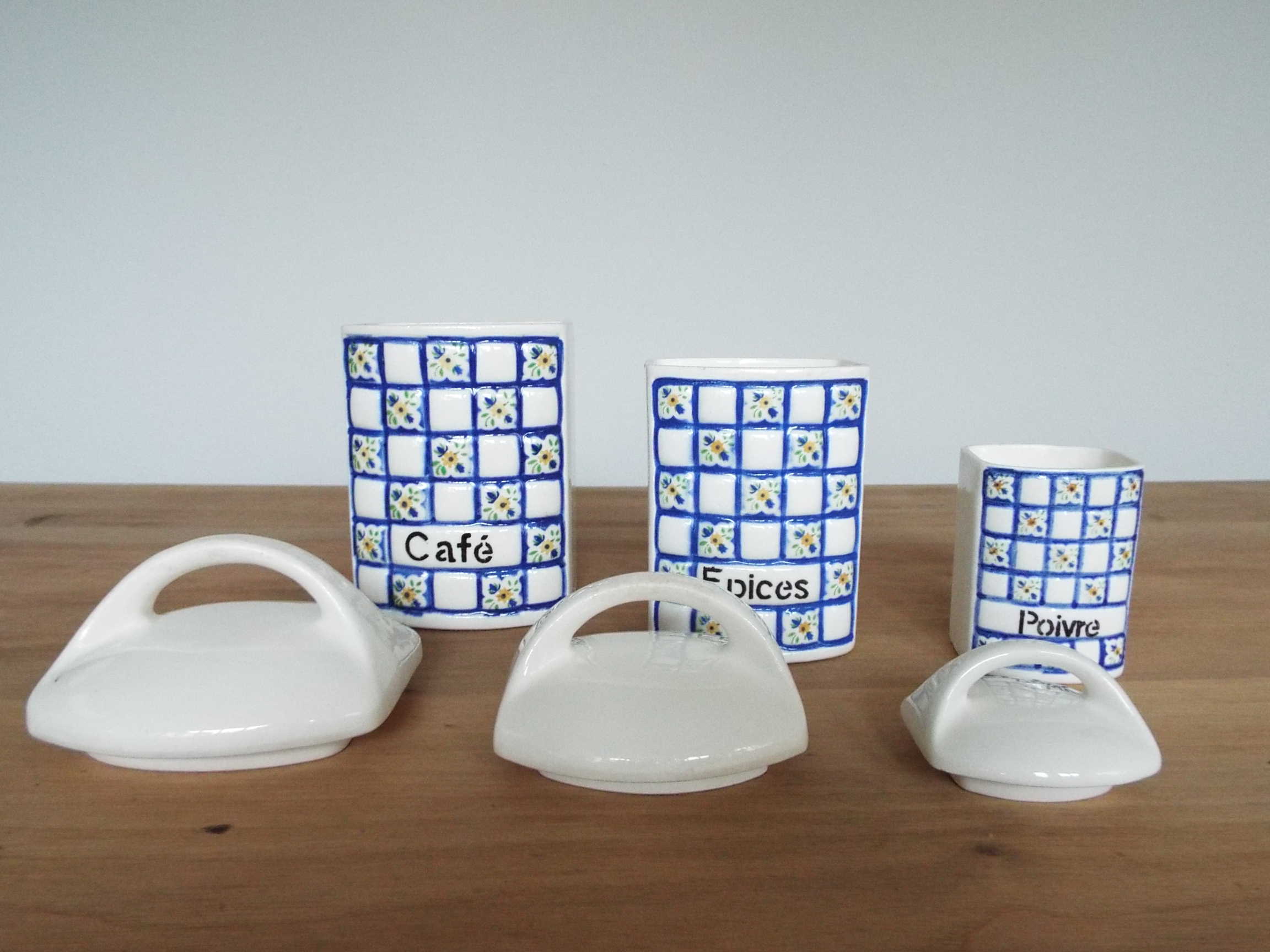 3 spice jars Ditmar Urbach