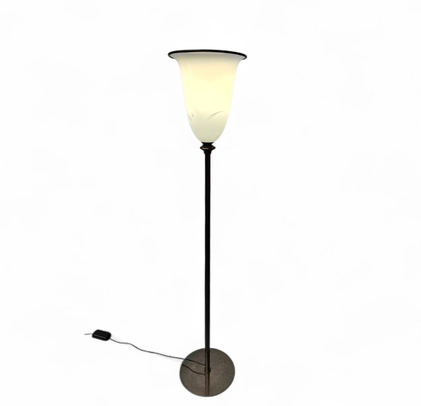 Lampadaires Primavera vintage en verre de Murano par Barovier & Toso / années 1970