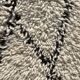 Long tapis berbere couloir beni ourain en laine 110x310 cm