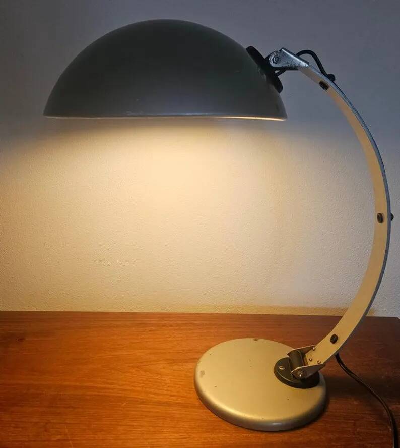 Rare Adjustable Midcentury Table Lamp, 1970s
