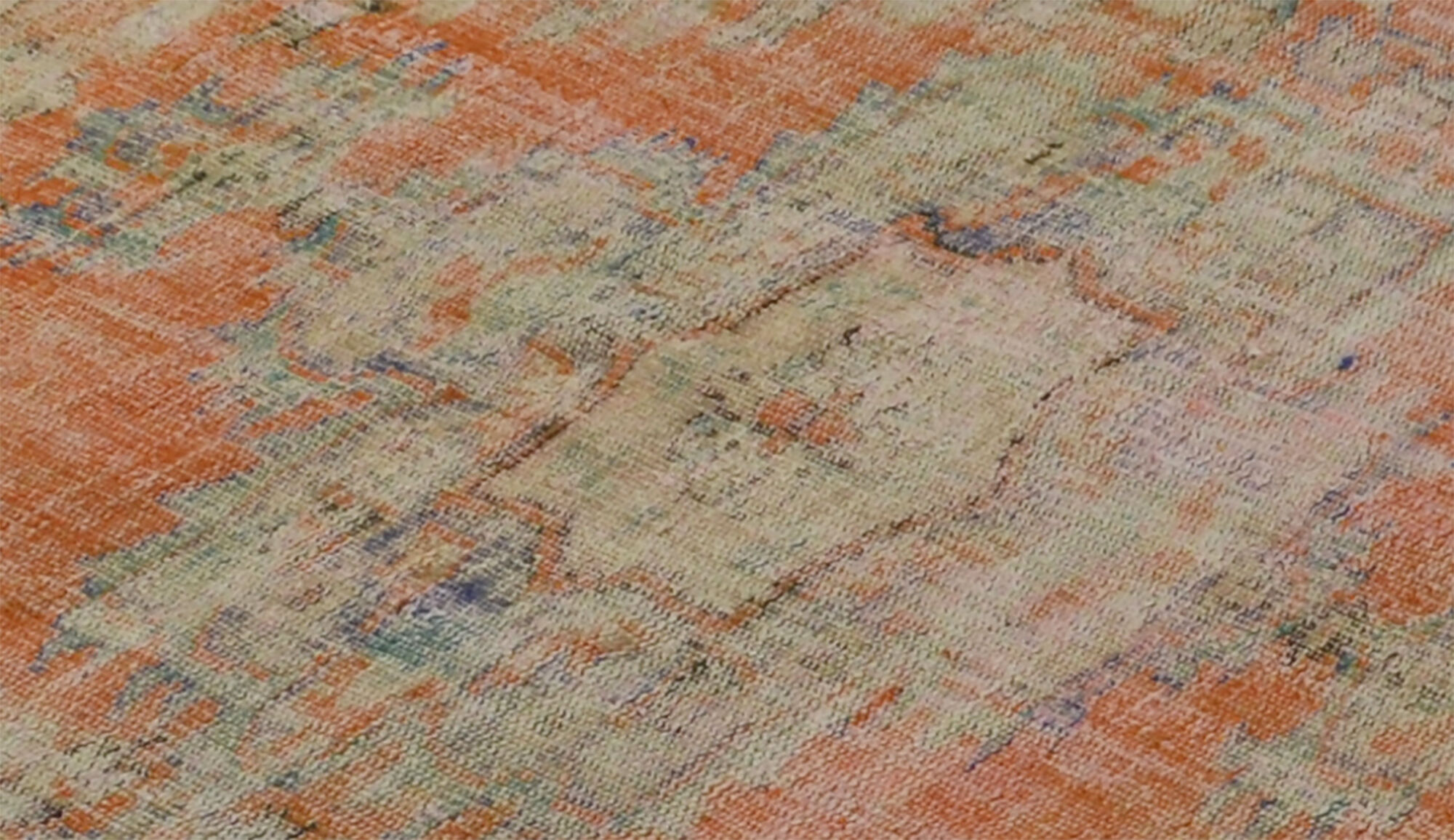 Anatolian handmade vintage rug 267 cm x 156 cm