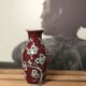 Red inspiration vase Asian