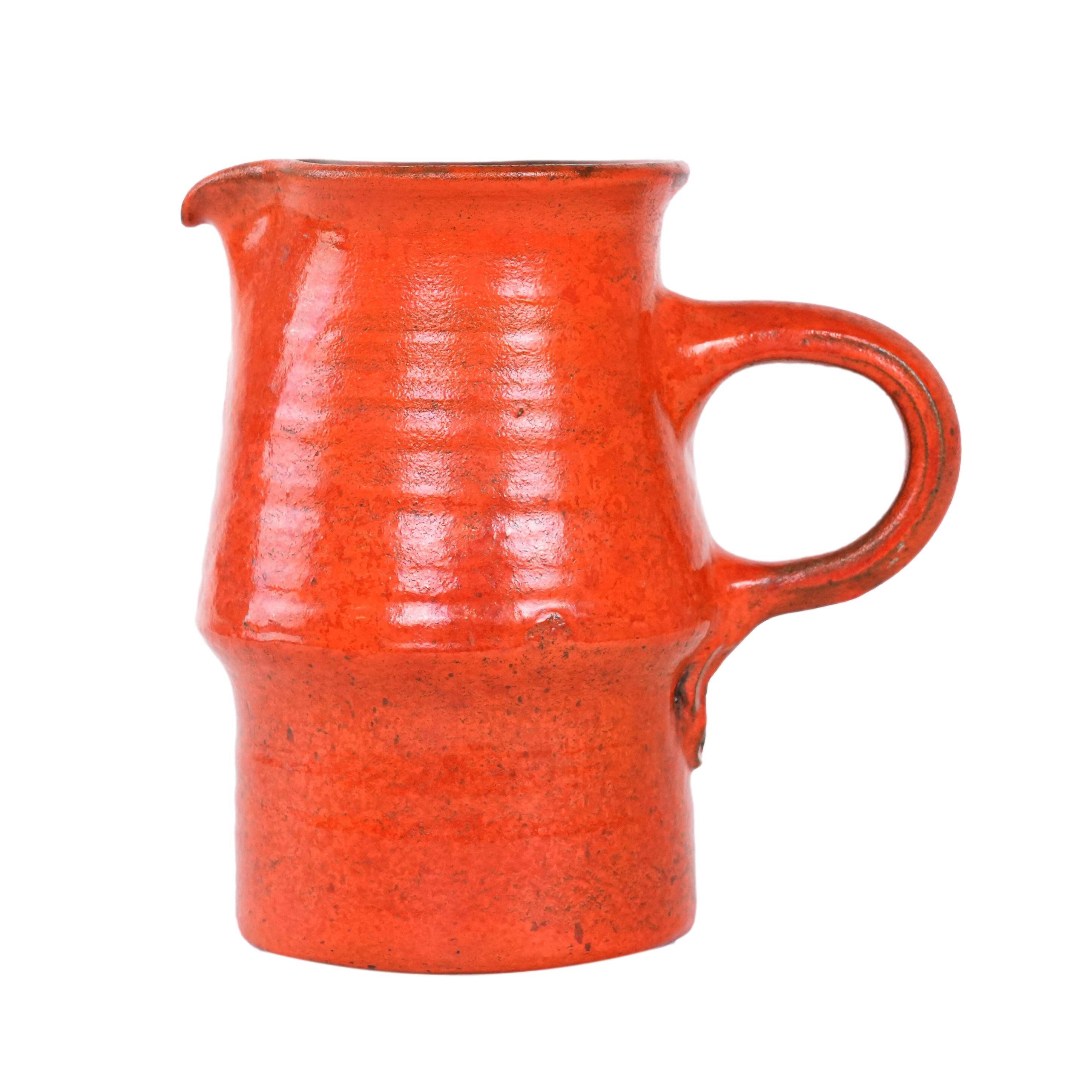 Jarre en céramique, design danois, années 1960, fabriquée au Danemark