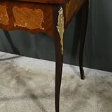 Mahogany Games Table, Louis XV/Louis XVI Transition Style – Late 19th Century