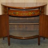 Pair of Adams Sheraton demi-lune sideboards