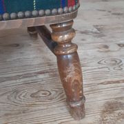 Fauteuil en tartan