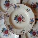 7 antique deep plates from Digoin and Sarreguemines