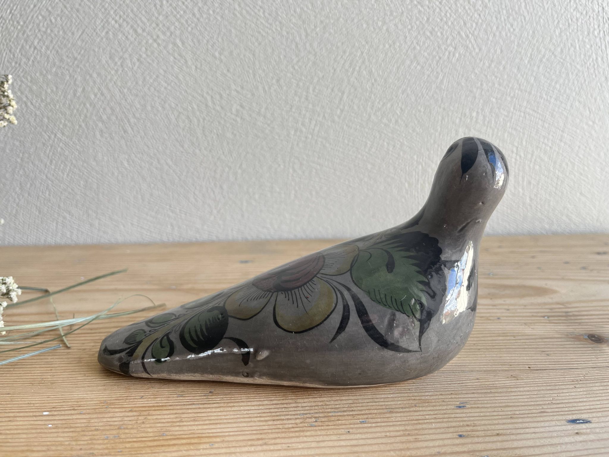 Oiseau mexicain céramique vintage