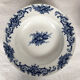 Lunéville Keller & Guérin, soup bowl and ten plates Maintenon