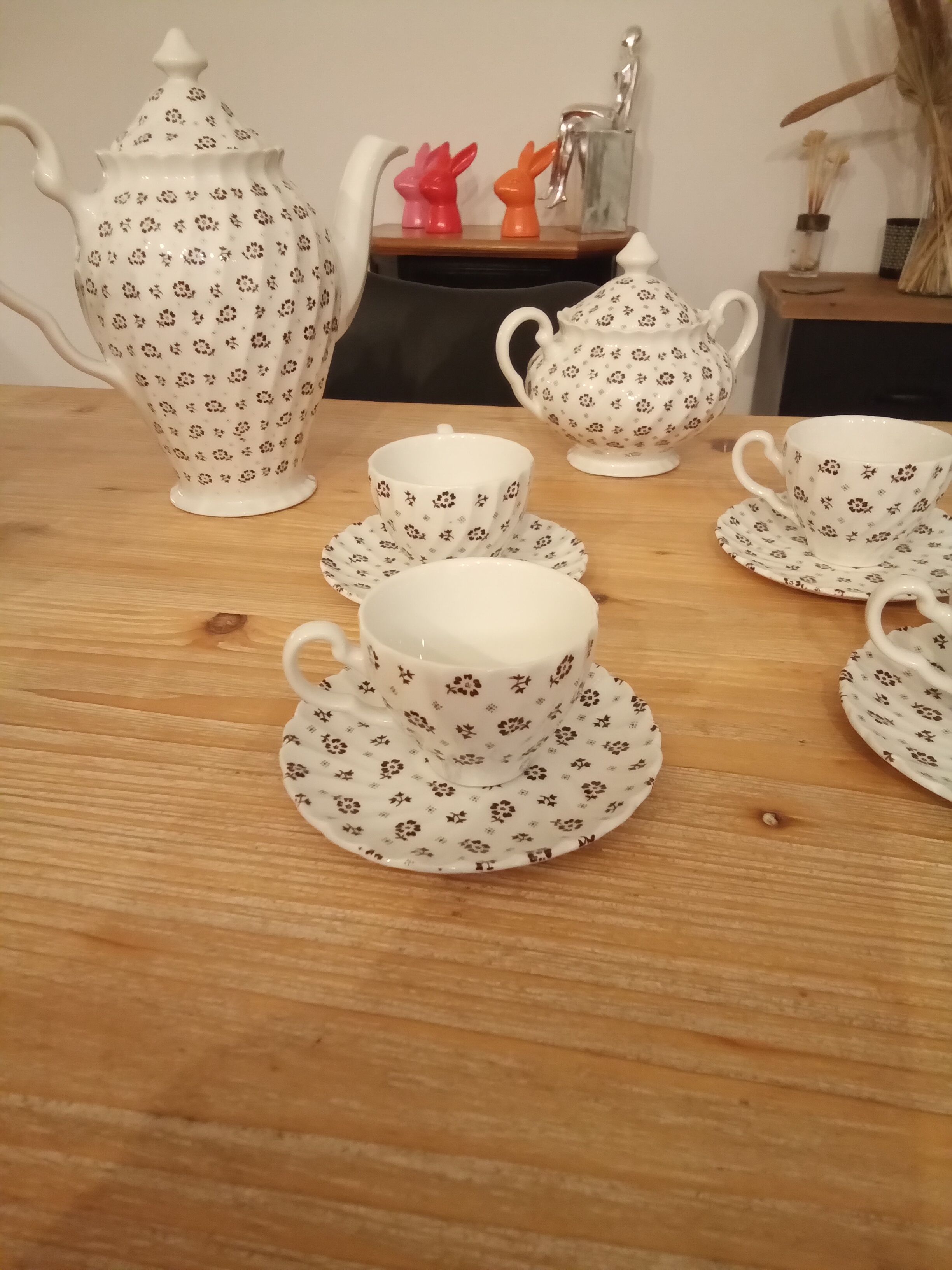 Johnson Brothers English Porcelain Coffee Service