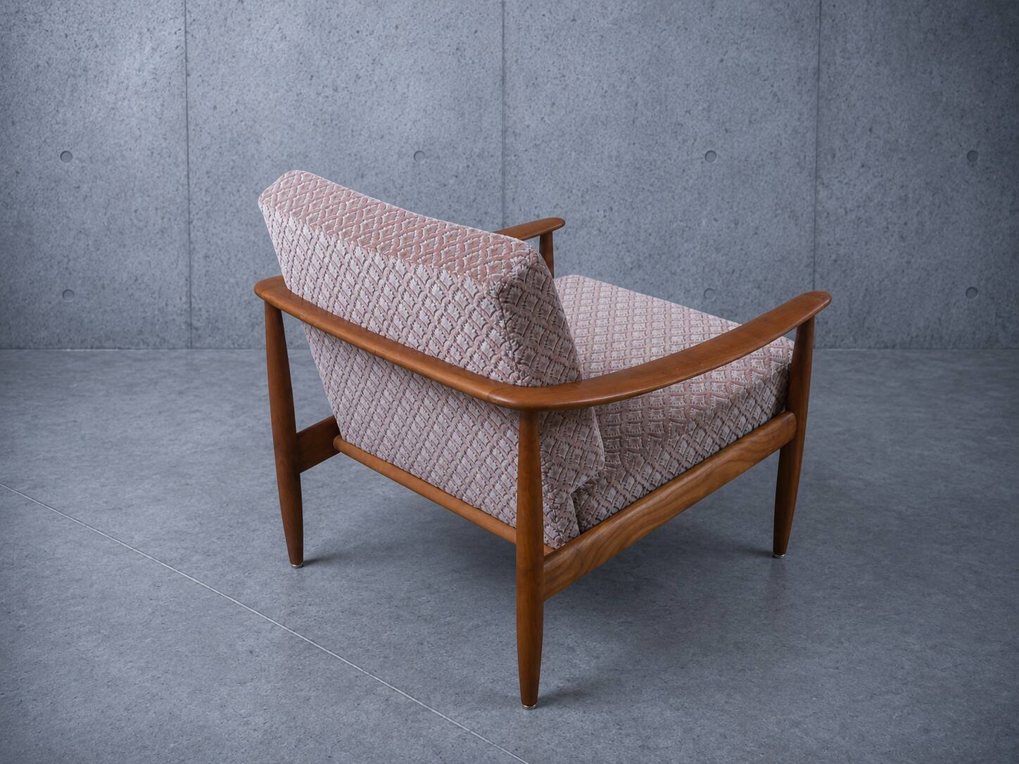 Pair of Scandinavian armchairs by Carl Straub - Vintage 1950s 1960s
