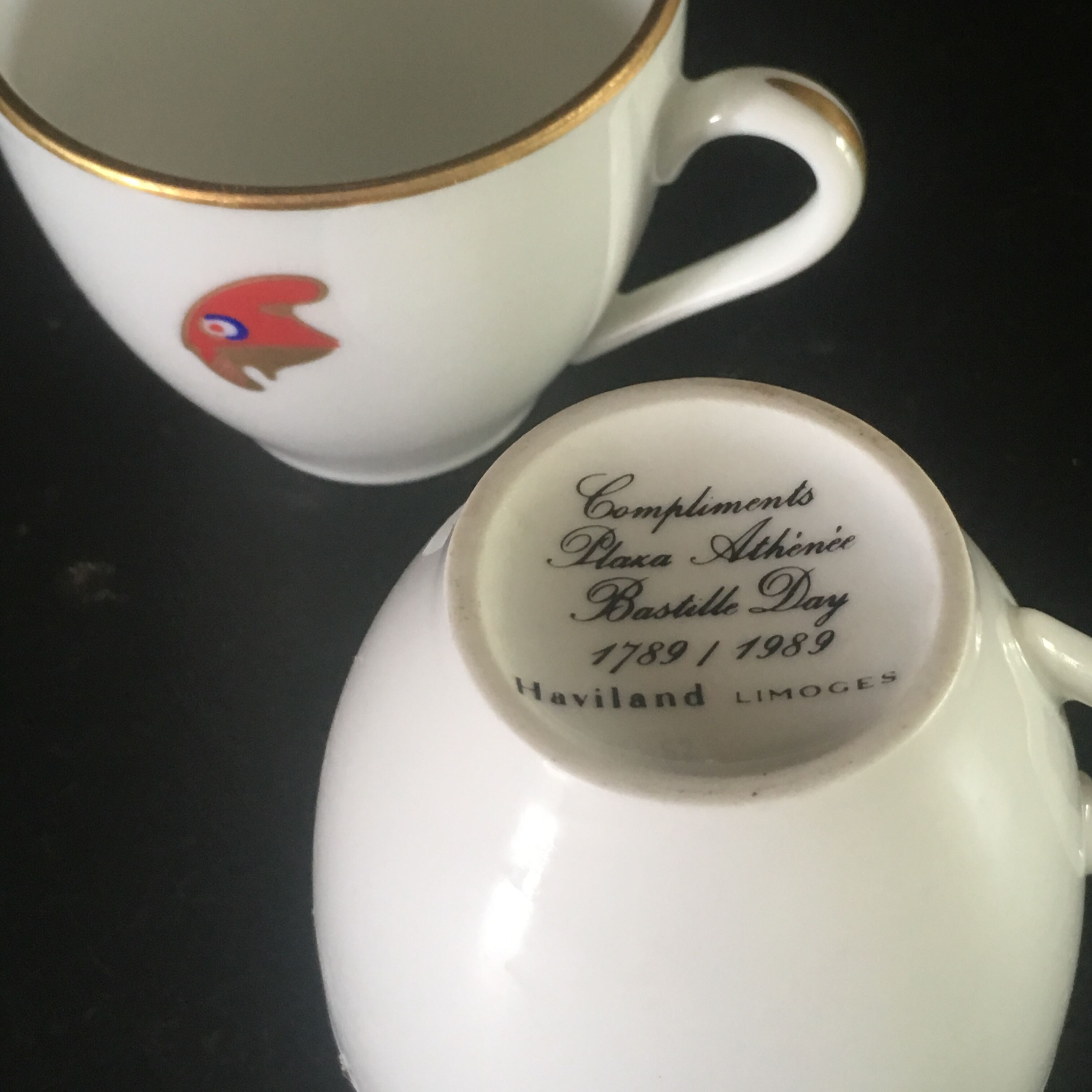 Haviland Plaza Athenaeum Cups