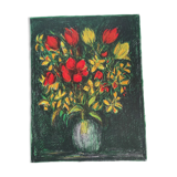 LE BOUQUET VERT- ORIGINAL SIGNED-NUMBERED LITHOGRAPH - ANDRE COTTAVOZ-EA