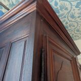 Large French provincial wardrobe in Louis XV style